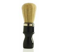 Omega 10098 98 Pure Bristle Shaving Brush - Black Handle