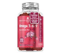 Omega 3 6 9 Gummies for Kids - 2 Months Supply - 120 Vegan Gummies - Tasty