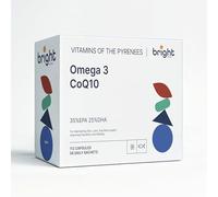 Omega 3 & Coenzyme Q10 - Cellular Energy Management, 2 Supplements in 1 Pack for Heart and Cell Energy The 56 Daily Doses