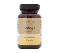 Omega 3 + D3 - Primabiotic Omega-3 Fish Oil 1000 mg + D3 (2000 IU) | High-Strength, Pure & Premium Supplement | 60 Capsules | Supports Heart, Brain & Immune System