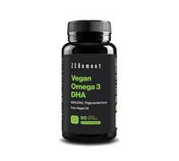 Omega-3 DHA 80% - from Algae Oil - Triglycerides - 90 Vegan Capsules | DHA contributes to normal brain function - 900mg per Serving - High Absorption & Bioavailability - Zenement