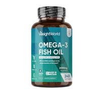 Omega 3 Fish Oil 2000mg - 240 Softgels (4 Months Supply) - 660mg EPA & 440mg DHA - Omega 3 Fatty Acids Supplements - Non-GMO, Gluten-Free & Lactose-Free - Fish Oil Capsules - Made in the UK