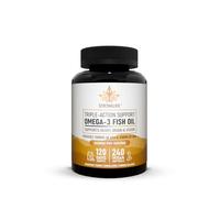 Omega 3 Fish Oil Supplement 3600mg | High Strength EPA & DHA | Brain, Heart, Joint & Eye Support | Premium Omega 3 Softgels for Men & Women | 240 Softgels - 120 Day Supply