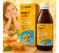Omega-3 Junior Syrup with Honey DHA Fish Oil & Vitamins 140ml