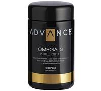 Omega 3 Krill Oil+ Dietary Supplement with Antarctic Krill Oil Rich in Omega-3, Astaxanthin and Benefits for Skin, Heart and Nervous System. 60 Capsules