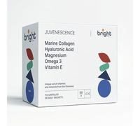 Omega 3 Magnesium Vitamin E Hydrolyzed Marine Collagen with Hyaluronic Acid - Joint and Muscle Management, 4 Supplements in 1 Pack for Performance and Recovery I 28 Daily Doses