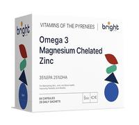 Omega 3 TG, Magnesium and Zinc - SmartAbsorb™ | for Immunity, Brain Function and Energy | 28 Daily sachets