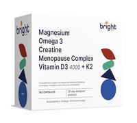 Omega 3 TG, Magnesium, Vitamin D3 and K2 4000, Creatine Monohydrate, Menopause Complex - SmartAbsorb™ | for Immunity, Bone Health and Energy | 28 Daily sachets