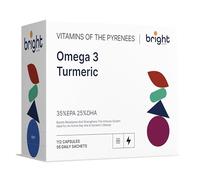 Omega 3 TG Ultra, Turmeric with Ginger and Black Pepper - SmartAbsorb™ | for Brain Function, Nervous System & Joint Mobility | 56 Daily sachets