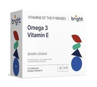 Omega 3 TG, Vitamin E - SmartAbsorb™ | for Brain Function, Nervous System & Vision | 56 Daily sachets