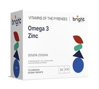 Omega 3 TG, Zinc - SmartAbsorb™ | for Immunity, Brain Function, and Skin Health | 56 Daily sachets