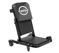 Omega 91452 Black Low Profile Z-Creeper - 450 lbs. Capacity
