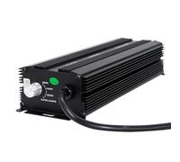 Omega Black 600W Dimmable Digital Grow Light Ballast - Adjustable 250W/400W/600W Super Lumen, Cool Running & Silent for HPS and MH Lamps (220-240V)