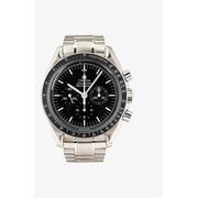 Omega Black Pre-loved Chronograph Speedmaster Stainless-steel Automatic Watch 1 Size
