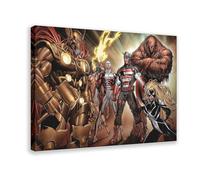 Omega Flight Beta Ray Bill US Agent Sasquatch Guardian Poster Canvas Poster Wall Art Decor Print Picture Paintings for Living Room Bedroom Decoration 12x18inch(30x45cm)