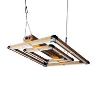 Omega Infinity Pro 200W LED Grow Light - Full Spectrum, High-Efficiency 2.7µmol/W Compact Grow Lamp for 60x60 to 1x1m Tents, Dimmable with Passive Cooling