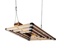 Omega Infinity Pro 300W LED Grow Light - Full Spectrum, High-Efficiency 2.7µmol/W Compact Grow Lamp for 80x80cm to 100x100cm Tents, Dimmable with Passive Cooling