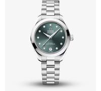 OMEGA Ladies Seamaster Aqua Terra 150m Pine Green Dial Watch 220.10.30.20.60.001