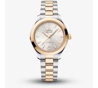OMEGA Ladies Seamaster Aqua Terra 150m Two Tone Gold Watch 220.20.30.20.02.001