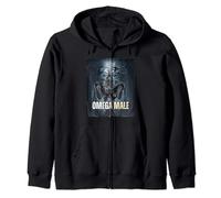 Omega Male Wolf Zip Hoodie