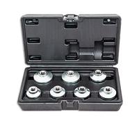 Omega Mechanix M1207 Oil Filter Socket Set - 7 Pieces