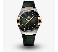 OMEGA Mens Constellation Green Master Chronometer Watch 131.23.41.21.10.001