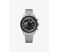 Omega Mens Omega Speedmaster Pilot Stainless-Steel Automatic Watch 40.85mm Black 1 Size