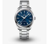 OMEGA Mens Seamaster Aqua Terra Co-Axial Master Chronometer Blue Dial Watch 220.10.38.20.03.001