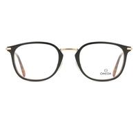 Omega OM5024 Men's Glasses, Black, Size 52