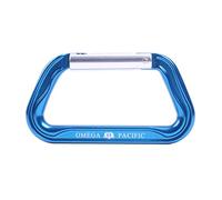 Omega Pacific Standard D Aluminum Keylock Straightgate Blue - Precise Hot Forging for High Strength and Low Weight