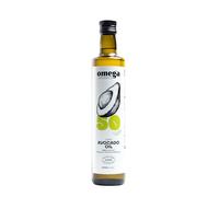 Omega Pressery Avocado Oil for Cooking - 500 ml | Neutral Flavour | High Smoke Point 270°C | 100% Pure Natural Cooking Oil | Ideal for Frying, Roasting, Baking & Air Frying at High Heat