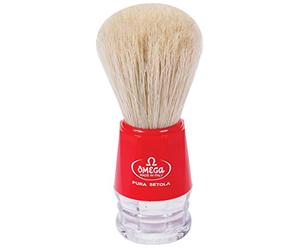 Omega S-Brush Synthetic Shaving Brush Blue 10018