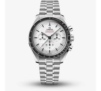 OMEGA Speedmaster Moonwatch Black & White Chronograph Watch 310.30.42.50.04.001