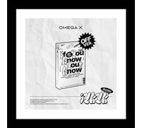 Omega X IYKYK 3rd Mini Album CD+Photobook+Bill Paper+Photocard+Folding Poster on Pack+Sticker+Unit photocard+Tracking Sealed (Off Version)