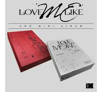 OMEGA X [ LOVE ME LIKE ] 2nd Mini Album ( LOVE + LIKE 2 Ver SET. ) ( 2ea CD+2ea Photo Book(each 100p) +2ea Poster Calendar(On pack)+2ea Mini Poster(On pack)+2ea Photo Card+2ea Photo by Jehyun )