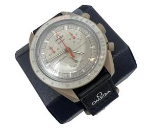 Omega x Swatch Moon Swatch Mission to Jupiter Speedmaster Brown - New, brown, brown, Classic