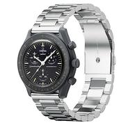 Omega X Swatch Moonswatch Speedmaster/Rolex/SEIKO Etc 20mm Watch Strap, Quick Release Stainless Steel Replacement Strap