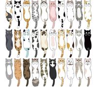OMEIU 30PCS Children's Bookmarks, Bookmark Clips, Markings for Teachers, Students, Book Lovers, School Home Office Supplies Princess Snow White (Cat)