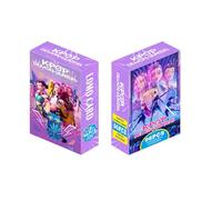 OMEIU Capybara sHunters Photocards, Lomo card setwith free stickers,Waterproof Anime Character Collection Vinyl card postcards, gifts for Korean pop, anime lovers, girls (K 96pcs)
