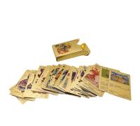 OMEIU Ultimate Shiny Gold Silver Card Bundle - 55 Random Cards (Gold)