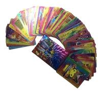 OMEIU Ultimate Shiny Gold Silver Card Bundle - 55 Random Cards (Rainbow)