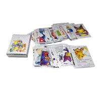 OMEIU Ultimate Shiny Gold Silver Card Bundle - 55 Random Cards (Silver)