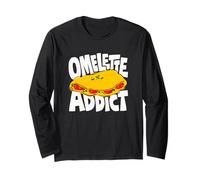 Omelette Egg Lover Retro Graphic Long Sleeve T-Shirt