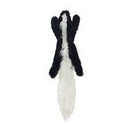 OMEM 2 Pack Plush Stuffingless Dog Chew Toys Dog Squeak Toys (skunk)