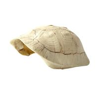 OMEM Reptile Hideout Hide Caves Simulation Turtle Shell Breeding Shelter Terrarium Decor for Snake, Spider, Scorpion, Lizard, Hermit Crab and Other Small Animals