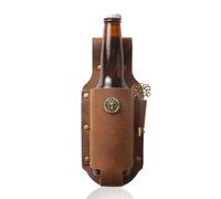 Omesio Beer Case with Bottle Opener - Bottle and Can Sleeve with Non-Slip Design for Better Grip and Comfortable Drinking on the Go Ideal for Camping, BBQ and Parties