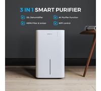 Ometa Dual Dehumidifier & Air Purifier Home Detail White One Size