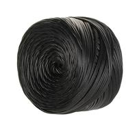 OMEVU 200g/Roll Leather Matte Faux Leather Yarn DIY Knitting Crochet Thread Yarn for Handmade Bags Crafts