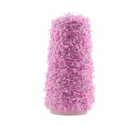 OMEVU 50g Silk Mercerized Special Sequin Rainbow Butterfly Paper Yarn Colorful Fancy Blend Partner Thread for Hand Knitting Sweater