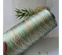 OMEVU Cool Summer Soft Smooth Thin Ice Silk Yarn for Knitting Crochet Weave Sewing Fine Lace Thread 500g
